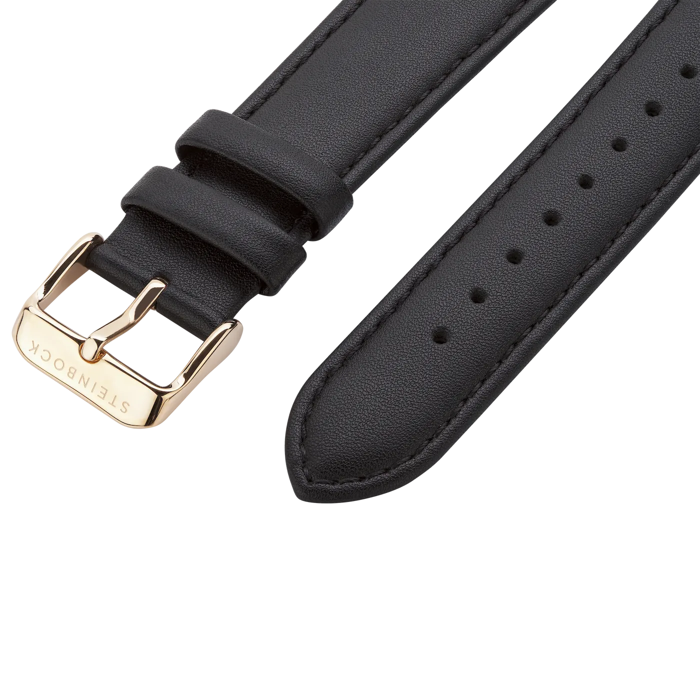 Veganes Lederarmband mit Rose Gold Verschluss (PETA zertifiziert)