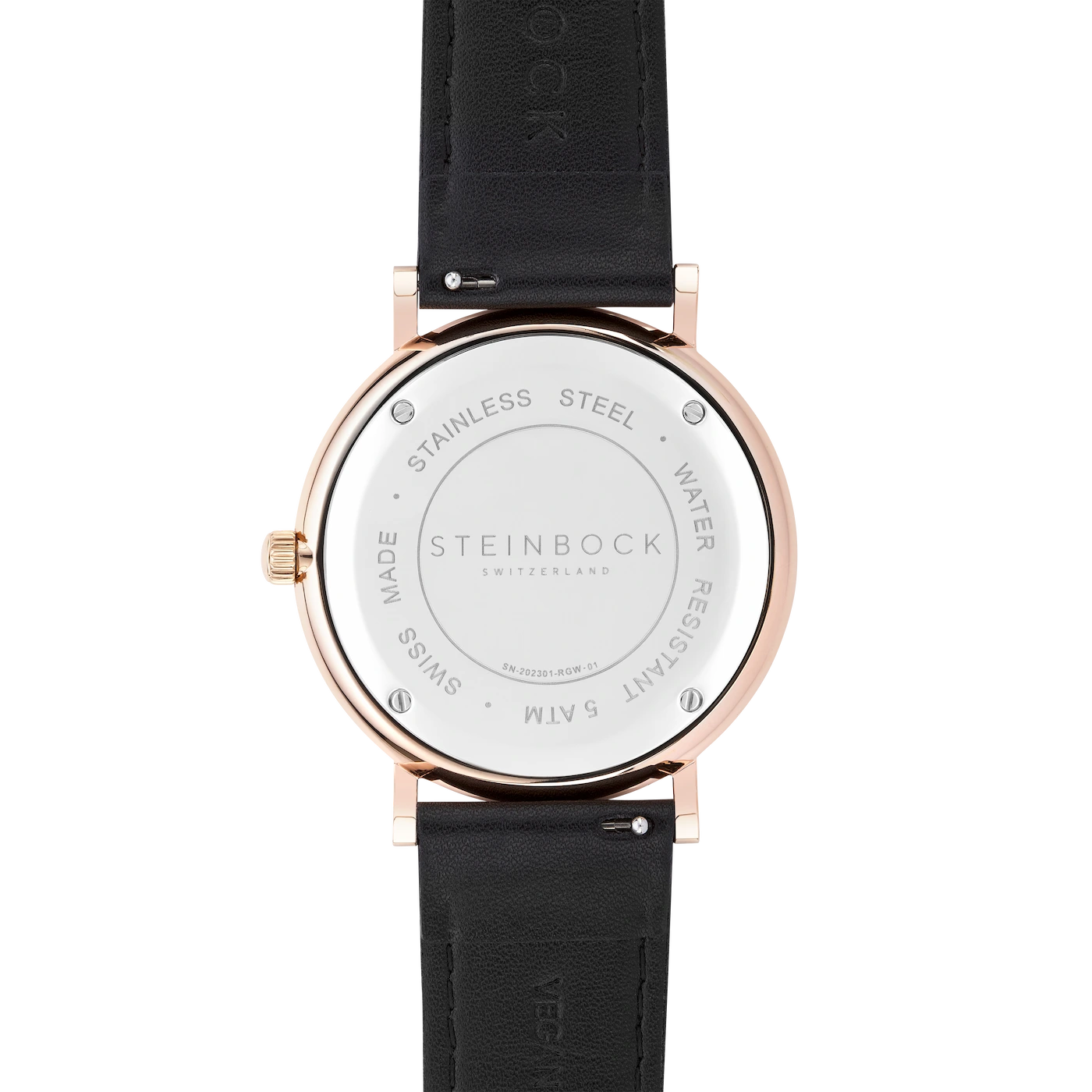 Veganes Lederarmband mit Rose Gold Verschluss (PETA zertifiziert)