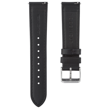 Veganes Lederarmband mit Silber Verschluss (PETA zertifiziert)