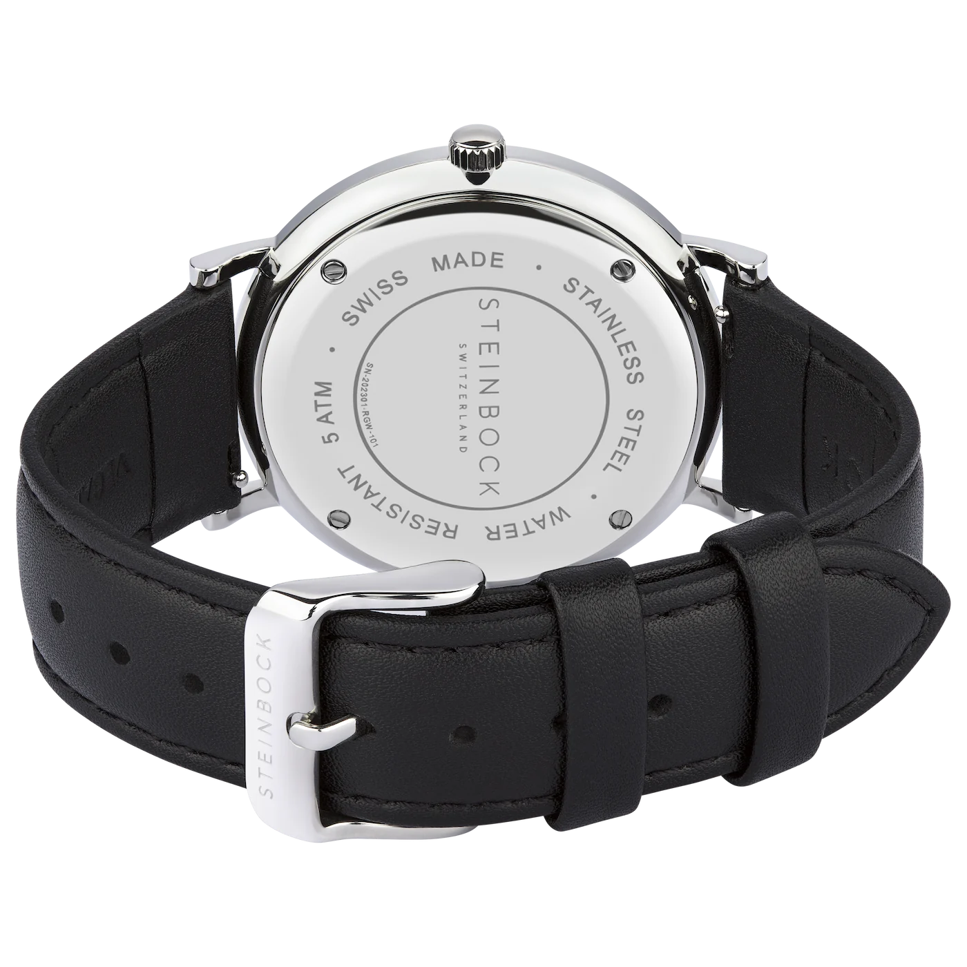 Veganes Lederarmband mit Silber Verschluss (PETA zertifiziert)